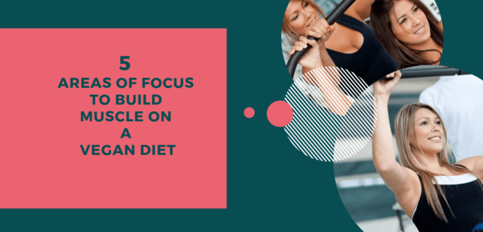 5 Areas of Focus to Build Muscle On A Vegan Diet