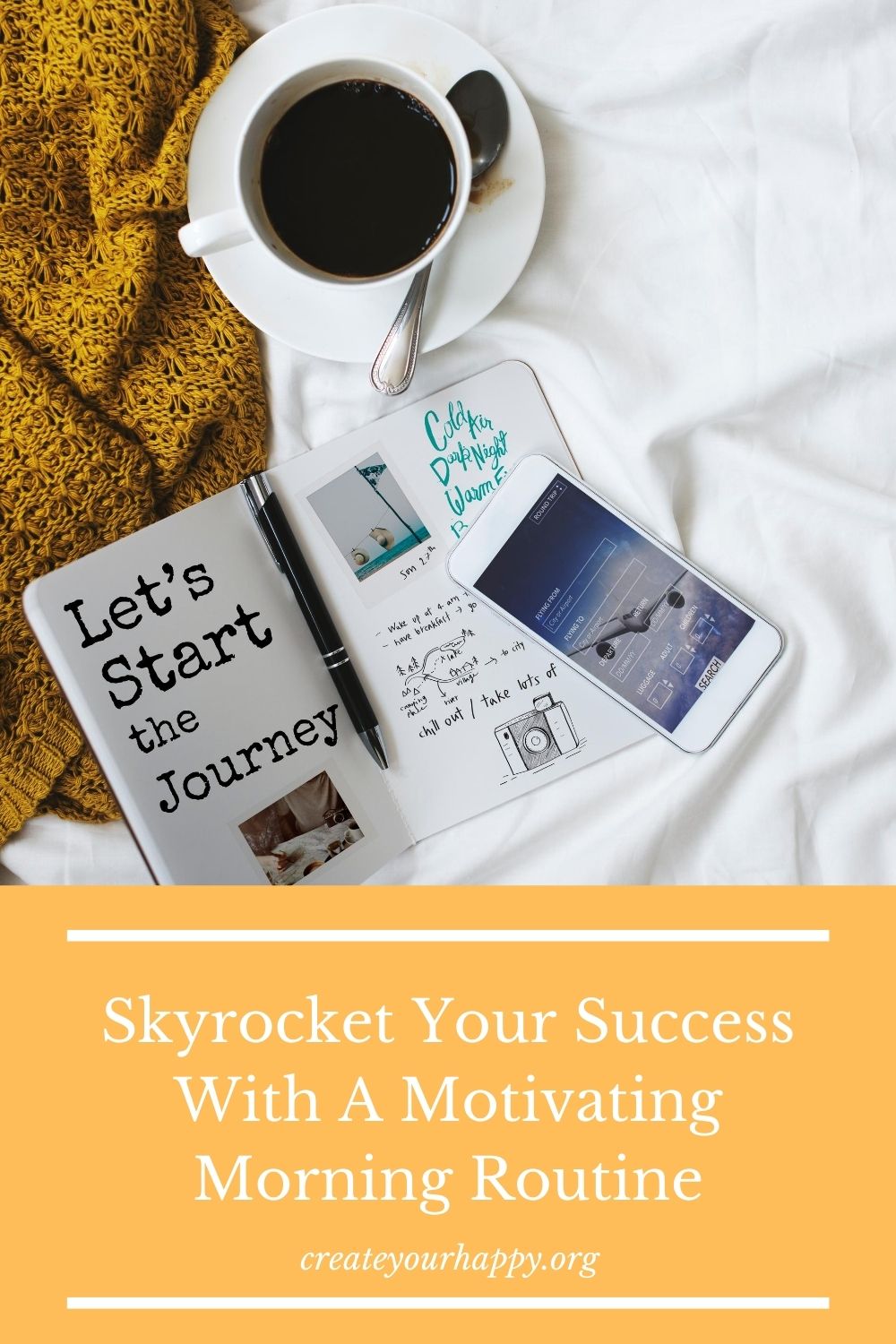 Skyrocket Your Success With a Motivating Morning Routine