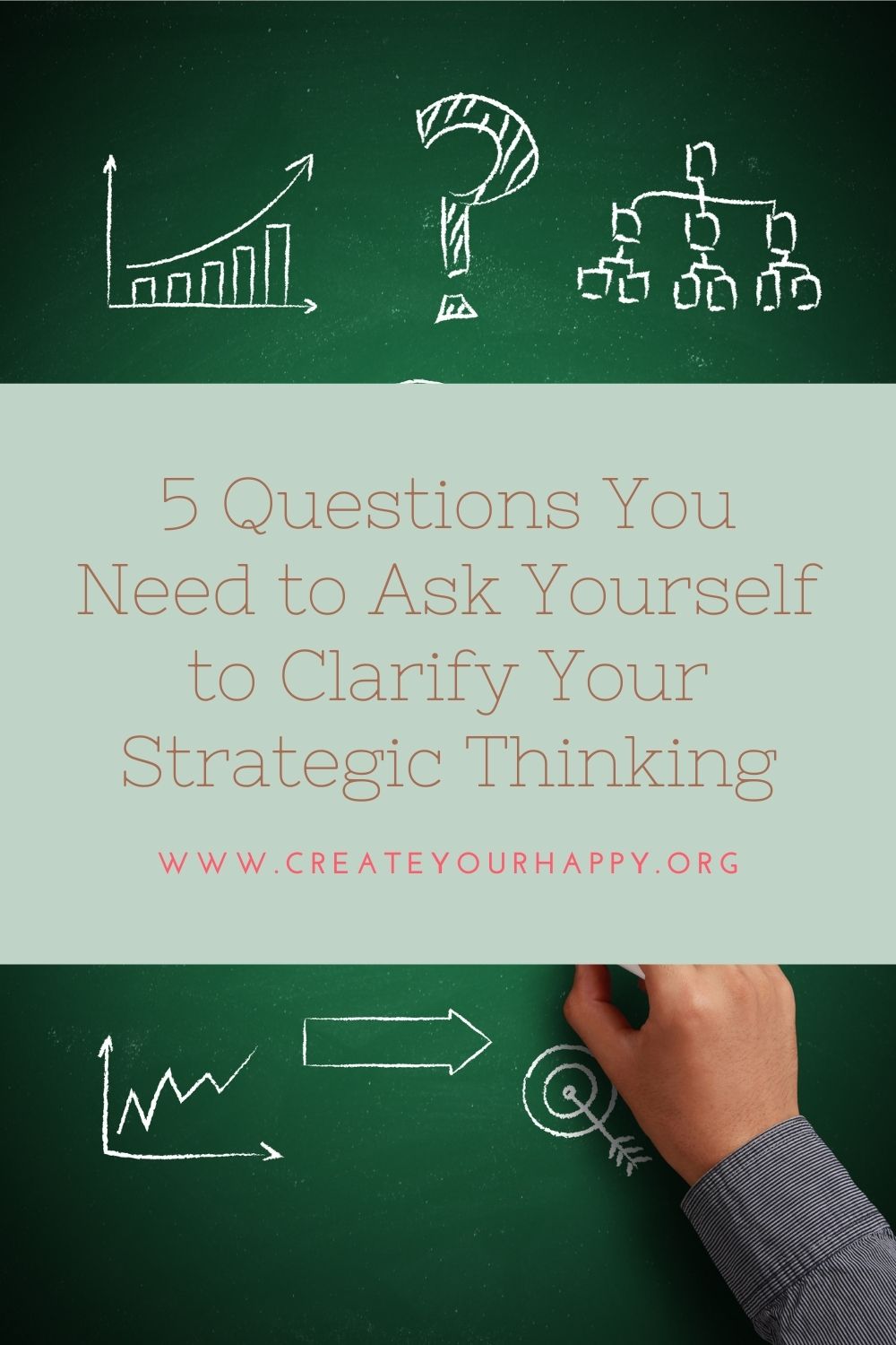 5 Questions You Need to Ask Yourself to Clarify Your Strategic Thinking