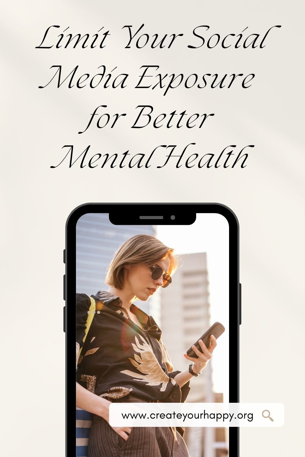 Limit Your Social Media Exposure for Better Mental Health